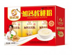 600g中老年加钙核桃粉礼盒